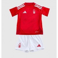 Nottingham Forest Chris Wood #11 Heimtrikotsatz Kinder 2024-25 Kurzarm (+ Kurze Hosen)